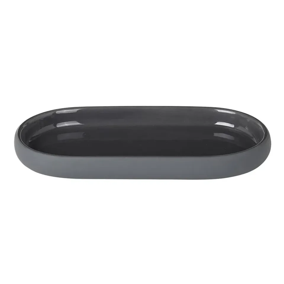 Blomus Sono tray 10x19 cm, Magnet Grey Clearance