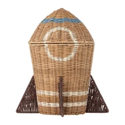 Bloomingville Space rattan basket with lid 31x35 cm, Natural Brown Clearance