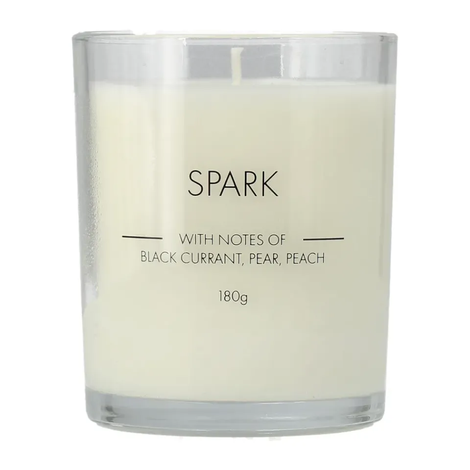 Scandi Essentials Spark scented candle, 180 g White New