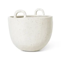 Ferm Living Speckle flower pot Ø18,5 cm, Off- White Outlet