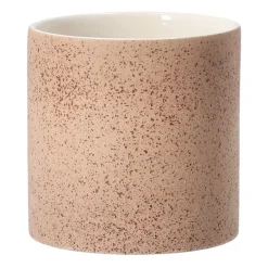 Scandi Living Speckled pot Ø15 cm, Rust Brown New
