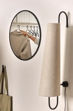 Scandi Living Sphere mirror Ø60 cm, Black Best