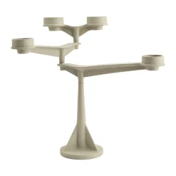 Tom Dixon Spin candle holder mini, Putty Beige Clearance