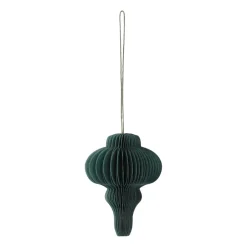 Scandi Living Spira baubles 4-pack, Forest Green Hot