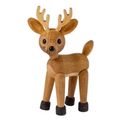 Spring Copenhagen Spirit deer decoration, Oak-Maple Brown Sale