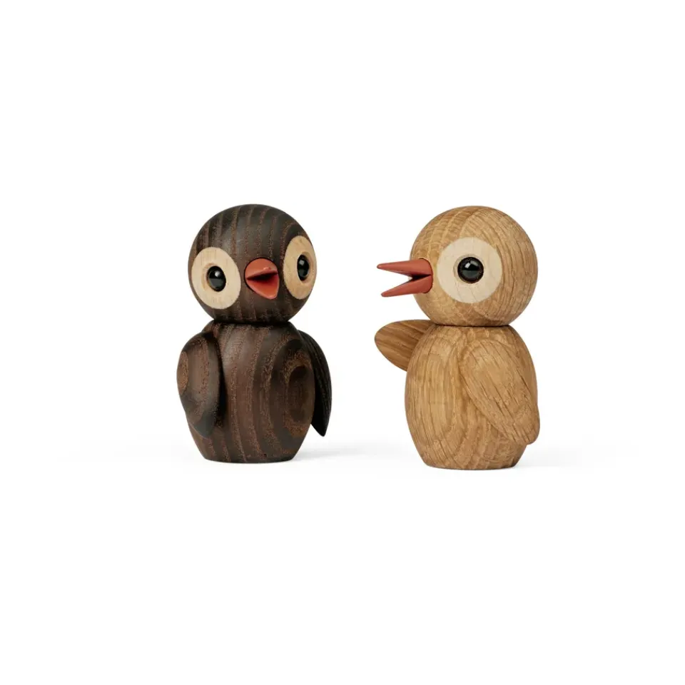 Spring Copenhagen Spring Birds decoration 6.5 cm, Trendy, Thermo Ash Brown Best