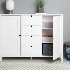 1898 Square bench, White Discount