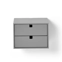 1898 Square drawers, Grey Hot