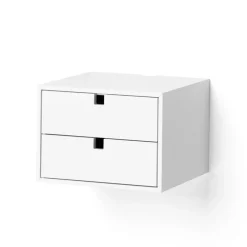 1898 Square drawers, White Discount