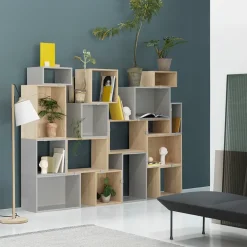 Muuto Stacked 2.0 shelving open, large, light Grey Online