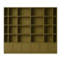 Muuto Stacked storage system Bookcase Configuration 1, Brown Green BrownGreen Outlet