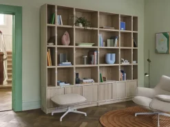 Muuto Stacked storage system Bookcase Configuration 1, Brown Green BrownGreen Outlet