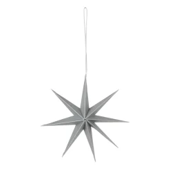 Broste Copenhagen Star paper star Ø15 cm, Silver Silver-coloured Discount