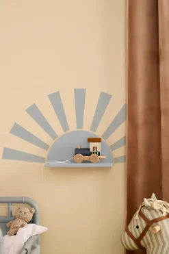 Kid's Concept Star shelf circle incl stickers, Blue