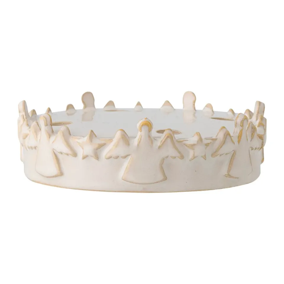 Bloomingville Starry Advent candle holder, White Hot