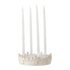 Bloomingville Starry Advent candle holder, White Hot