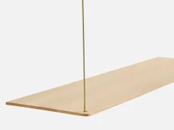 Woud Stedge wall shelf 80 cm, Oak Beige Discount