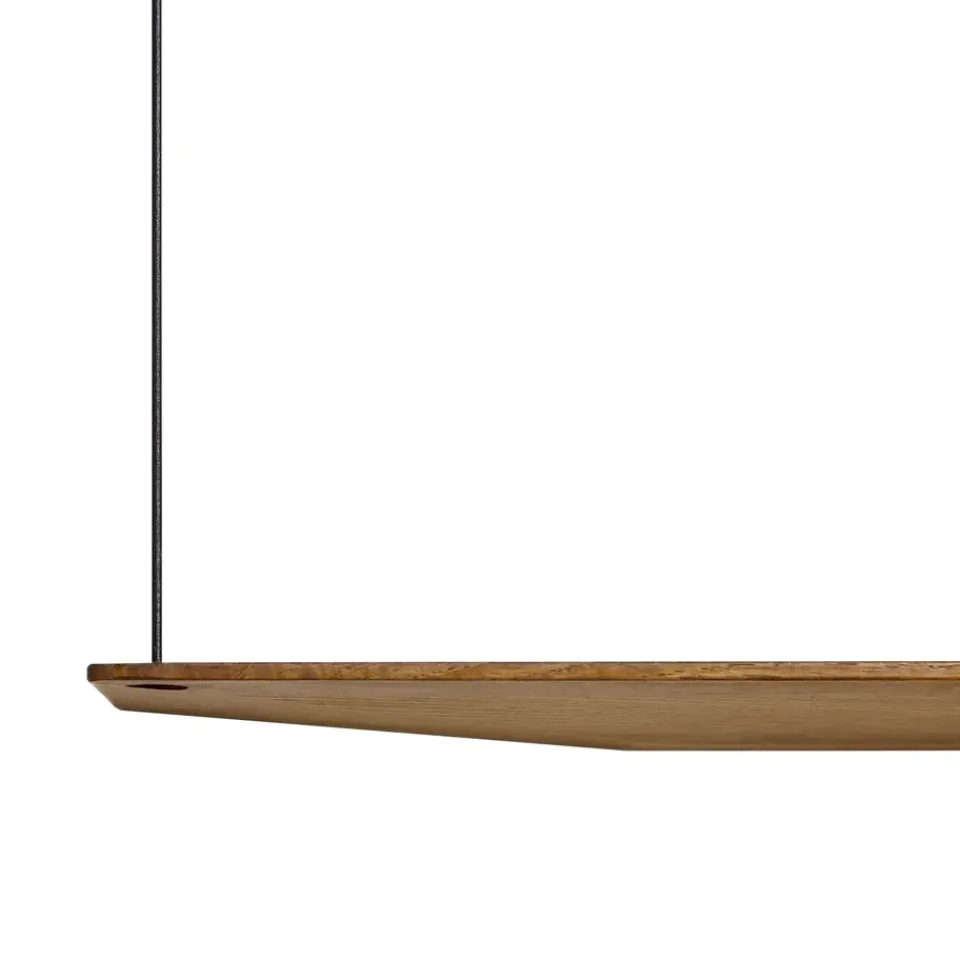 Woud Stedge wall shelf 80 cm, Smoked oak Brown Online