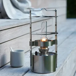 Stelton ship´s lantern, 34 cm Silver-coloured Outlet