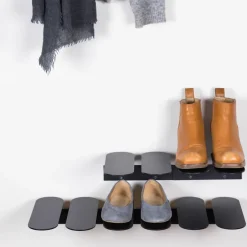 Maze Step shoe shelf, Black Hot