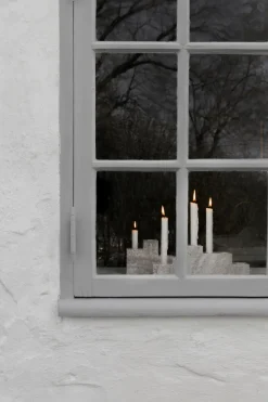 Mette Ditmer Step six candlestick, Chalk Grey New