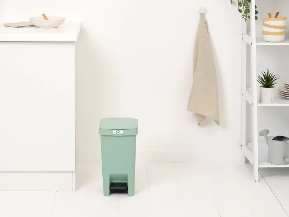 Brabantia StepUp pedal bin 10 L, Jade Green New