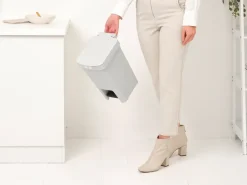 Brabantia StepUp pedal bin 10 L, Light Grey Online
