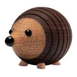Spring Copenhagen Stick hedgehog decoration 4.5 cm, Thermo ash Brown