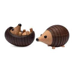 Spring Copenhagen Stick hedgehog decoration 4.5 cm, Thermo ash Brown