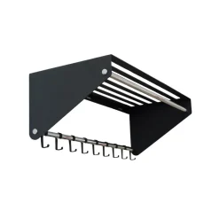 SMD Design Sticks hat shelf, Dark Grey Hot
