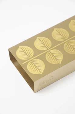 Pluto Design Stig L Berså matchbox 6,8x12 cm, Gold Gold-coloured Hot