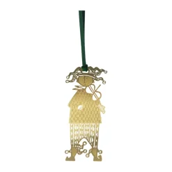 Pluto Design Stig Lindberg Karneval decoration hanger, Gold Gold-coloured Clearance