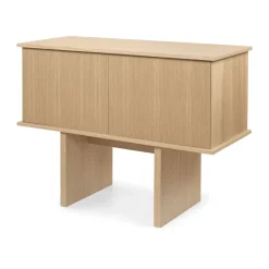 Ferm Living Stilt sideboard single 72,5x100 cm, Natural oak Beige Best