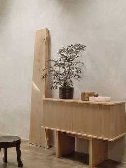 Ferm Living Stilt sideboard single 72,5x100 cm, Natural oak Beige Best