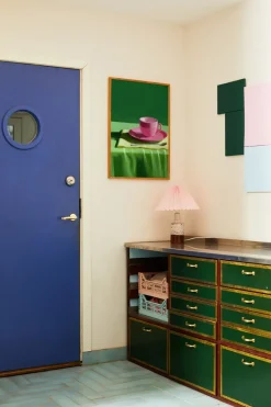 Paper Collective Sto Here poster, 70x100 cm GreenPink Clearance