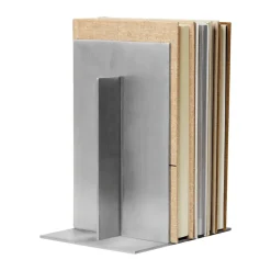 Ferm Living Stock bookend 2-pack, Aluminium Silver-coloured Best