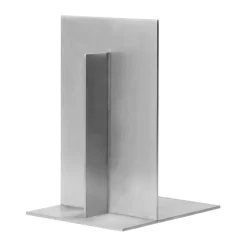 Ferm Living Stock bookend 2-pack, Aluminium Silver-coloured Best