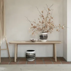 Stelton Stockholm Lignum vase, Ø22.5 cm Multi New