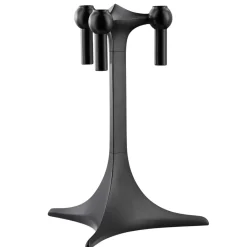 STOFF Nagel candle stand, Black New