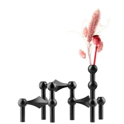 STOFF Nagel vase, Black Best