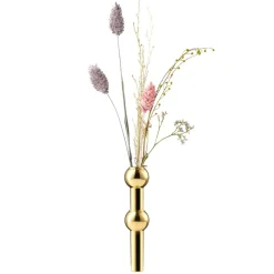 STOFF Nagel vase, Brass Gold-coloured New