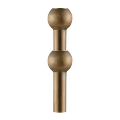 STOFF Nagel vase, Bronzed brass Gold-coloured New