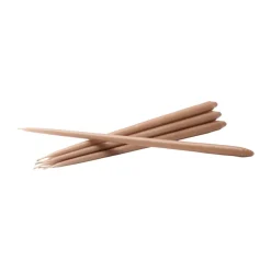 STOFF tapered candle by ester & erik 6-pack, dusty rose Pink Outlet