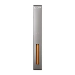 STOFF tapered candle by ester & erik 6-pack, amber Orange Best