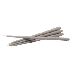 STOFF tapered candle by ester & erik 6-pack, Warm Grey Discount