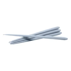 STOFF tapered candle by ester & erik 6-pack, Sky Blue Hot