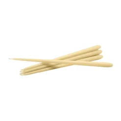 STOFF tapered candle by ester & erik 6-pack, Ginger Brown New