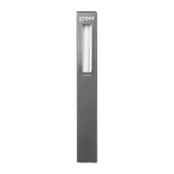 STOFF tapered candle by ester & erik 6-pack, White Hot