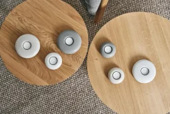 Scandi Living Stone lantern Ø9 cm, White Outlet
