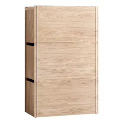 MOEBE Storage box oak 33x60 cm, Wood. white BrownWhite Discount